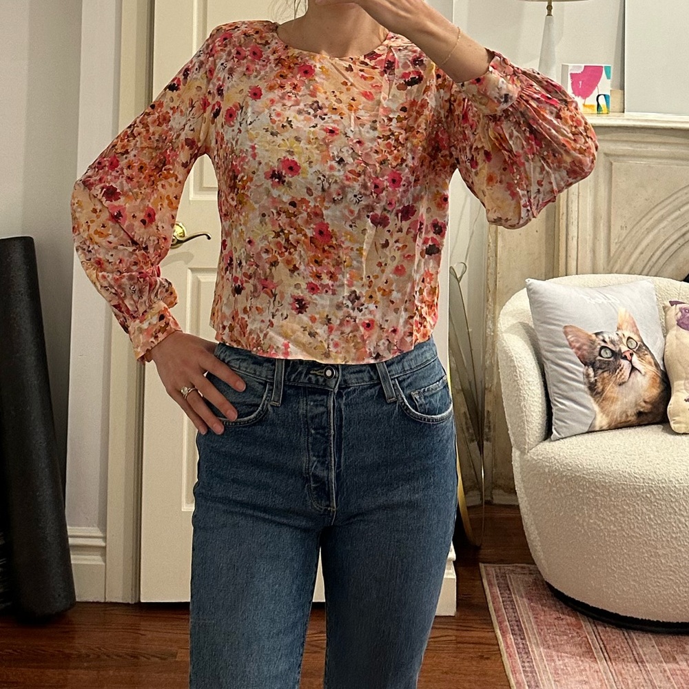 Favorite daughter WITH TAGS  “the Faye” blouse size small/ 2